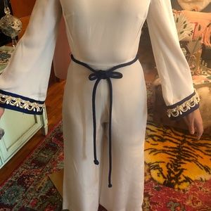 Vintage Pat Sandler 70’s wide leg jumpsuit